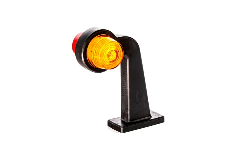 LED Begrenzungsleuchte rechts rot-amber 12-24v 30cm Kabel | MB-2012RA
