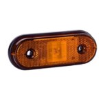 LED Umrissleuchte amber 12-24v 10m Kabel | MV-6400A-10M