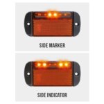 LED Umrissleuchte Kat.5 | 12-24v | 55cm. Kabel | 44AMEC5 – Bild 2