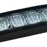 LED Blitzer 4 LEDs | R65 | slimline | amber | 10-30v | SLED4DVAR65