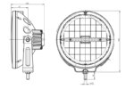 LED Fernscheinwerfer - weißes Ring+Streifen-Tagfahrlicht 12-24v | WD-5052 – Bild 7