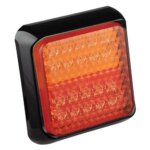 LED Rücklicht mit schwarzem Rand | 12-24v | 40cm Kabel | 100BSTIME