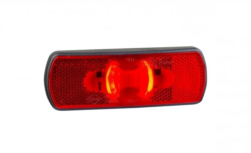 LED Positionsleuchte neonrot | 12-24v | 50cm. Kabel | MV-3300R