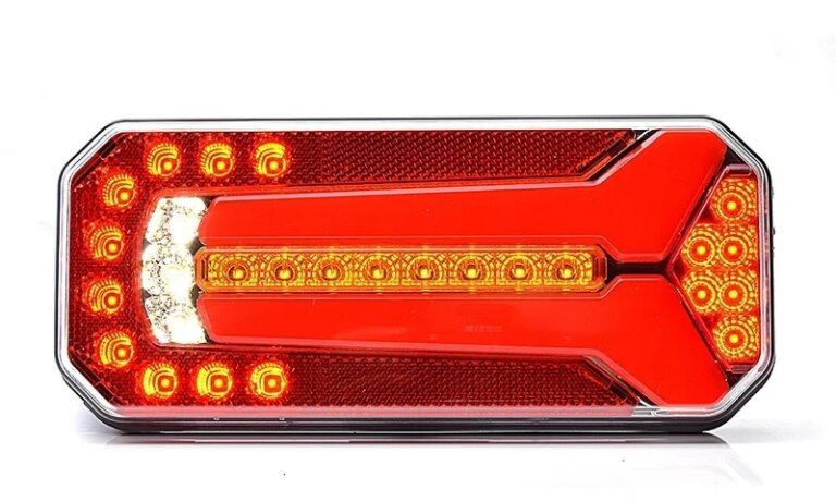 LED Rücklicht Universell 12-24v 200cm Kabel horizontal&vertikal Montage | VC-5300