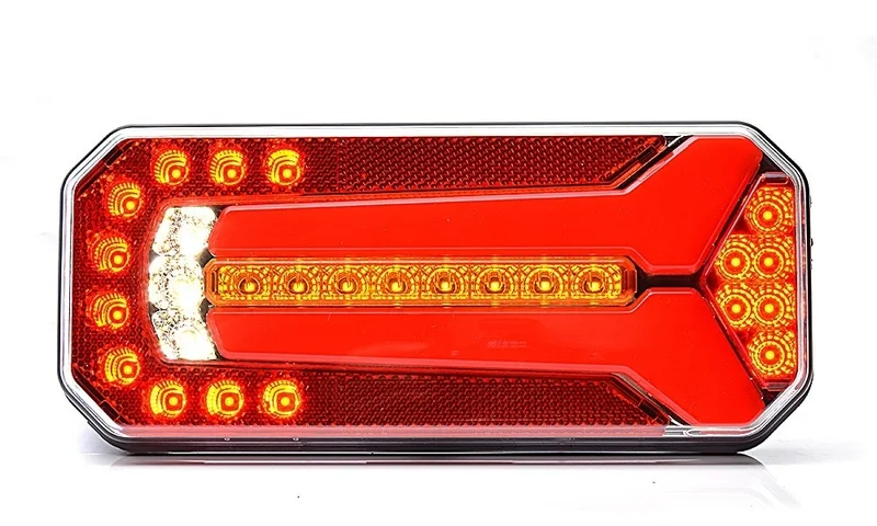 LED Rücklicht Universell 12-24v 200cm Kabel horizontal&vertikal Montage | VC-5300