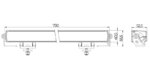 LED bar Spartan mit amber oder weißen Positionslichtern 14.400 Lumen | LD5-128128 – Bild 10