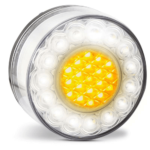 Rundes LED Blinklicht - Positionsleuchte | 80AW12