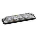 Ultraflacher Slimline LED Blitzer 4 LEDs | R65 | Gelb | 175cm Kabel | 10-30v | S11F4002-225 – Bild 3