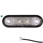 LED Positionsleuchte grün | 12-24v | 50cm Kabel | M10MV-200G