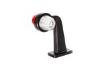 LED Begrenzungsleuchte links rot-weiß 12-24v 30cm Kabel – Bild 2