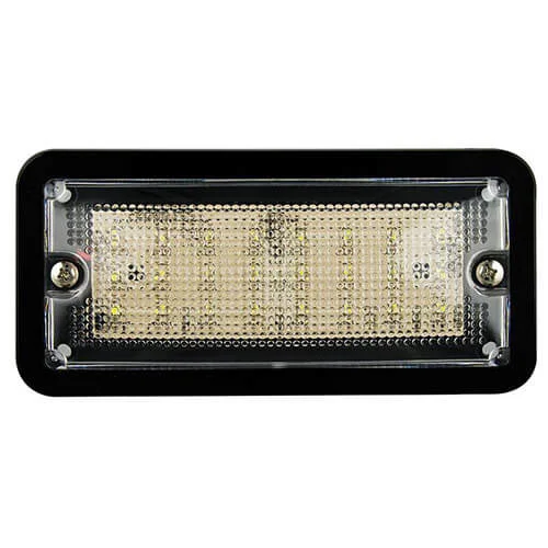 LED Innenbeleuchtung | schwarz | 24v | kaltes weißes Licht | 148BW24