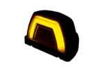 LED Oberlampe neon amber 12-24v, 50cm Kabel – Bild 4