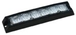 R65 Slimline LED Blitzer | 6 LEDs | Gelb | 10-30v | SLED6DVAR65