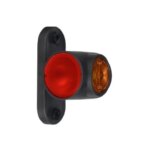 LED Begrenzungsleuchte rot-weiß-amber | 12-24v | 50cm. Kabel | MB-4700RWA