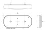 Links | LED Lkw Rücklicht | 12-24v | 100cm. Kabel | VC-3001 – Bild 6