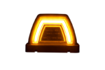 LED Oberlampe neon amber 12-24v, 50cm Kabel – Bild 3