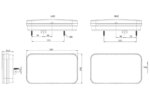LED Rücklicht links CAN-bus-roof | 12v | 6-functions 6-PIN | VC-4501B6CAN – Bild 7