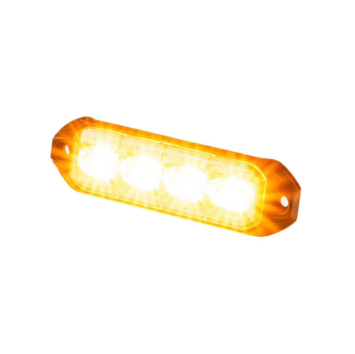 LED R65 CL2-Blitzer 4-LED amber 24V 200cm Kabel – Bild 4