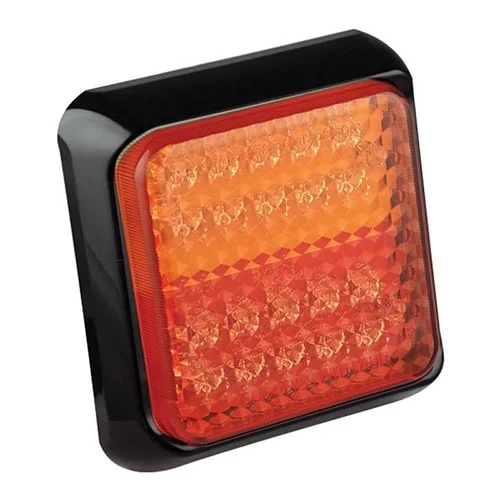 LED Rücklicht mit schwarzem Rand | 12-24v | 40cm Kabel | 80BSTIME