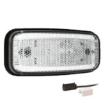 LED Positionsleuchte weiß | 12-24v | 1.5mm². Stecker | MV-1220W