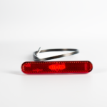 LED Slimline Markierungsleuchte rot Klebemontage 12-24v 50cm Kabel | MV-6590R