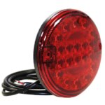 LED Slimline Hamburger Nebelscheinwerfer | 12-24v | 150cm. Kabel | VM-140 – Bild 2