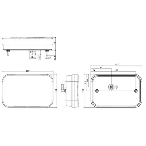 57c48d77-844a-445b-9c37-b6f8f668fa7b-41071-nl-1 Rechts | LED Rücklicht mit Rückfahrlicht | 12v | 5-PIN | VC-2712B5 – Bild 9