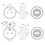 LED Rückfahrlicht mit Rücklicht | 12-36v | 5-PIN | V10C2-820B5 – Bild 3