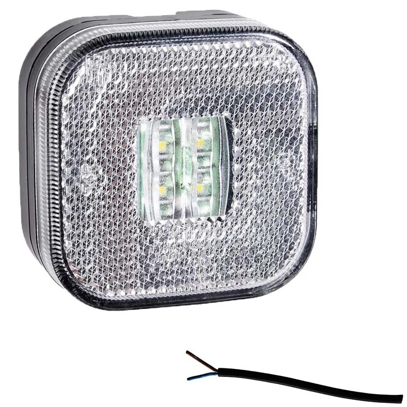 LED Positionsleuchte weiß | 12-24v | 50cm Kabel | M10MV-900W