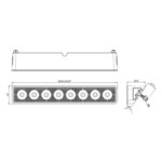LED Arbeitsscheinwerfer | 5600 Lumen | 48 Watt | IP69K | Deutsch Stecker | WF-4856 – Bild 6