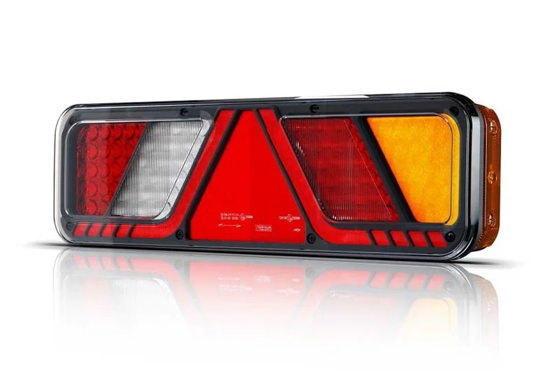 Rechts | LED-Anhängerbeleuchtung | 24v | Voll-LED | CAN-bus-proof | 7-PIN AMP | VC-7002B7