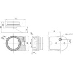 Montagebügel | die Umrissleuchten der Serie 1300 | MAC-1300 – Bild 2