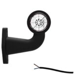 Links | LED Begrenzungsleuchte mit abgewinkeltem Griff | 12-36v | 20cm. Kabel | M10BV-401RW