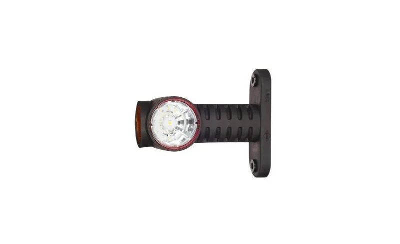 LED Begrenzungsleuchte rot-weiß-amber | 12-24v | 50cm. Kabel | MB-4830RWA