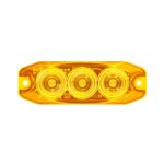LED kompaktes Blinklicht amber Linse | 12-24v | 11AM