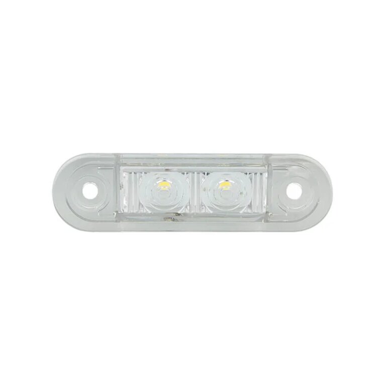 LED Positionsleuchte weiß Einbau | 12-24v | 20cm Kabel | 7922WMB
