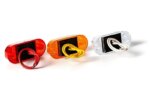 LED Umrissleuchte rot 12-24v 15cm Kabel | MV-6200R – Bild 3