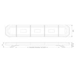 LED Leuchtbalk | R65 | 862mm | komplett blinkend | 10-30v | EQBT862R65A – Bild 5