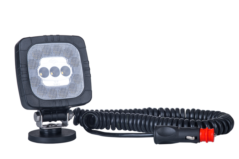 LED Arbeitsscheinwerfer Magnetfuß 1000lm - 12W - 12-24v | WF-1012MM80