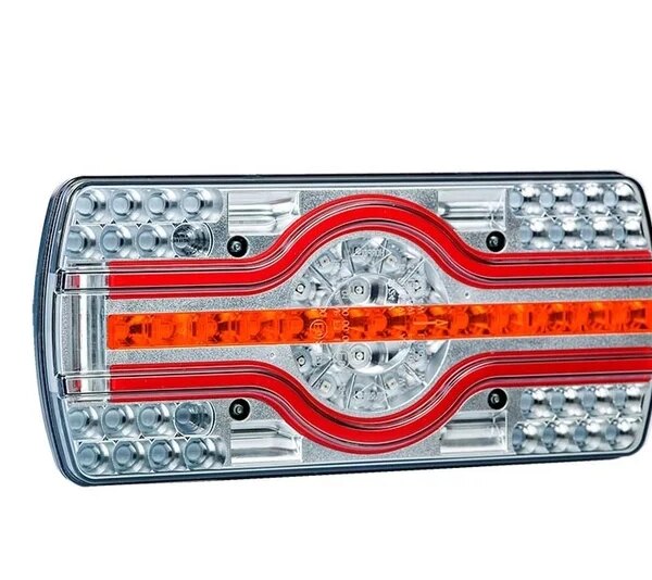 Rechts | LED Rücklicht | Neon | Nummernschildbeleuchtung | 12-36v | 50cm. Kabel | VC-3652