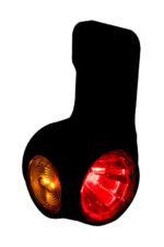 LED Begrenzungsleuchte rechts rot-weiß-amber 12-24v 60cm Kabel – Bild 2