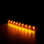 LED Positionsleuchten amber 12-24v 0,3m Kabel – Bild 2