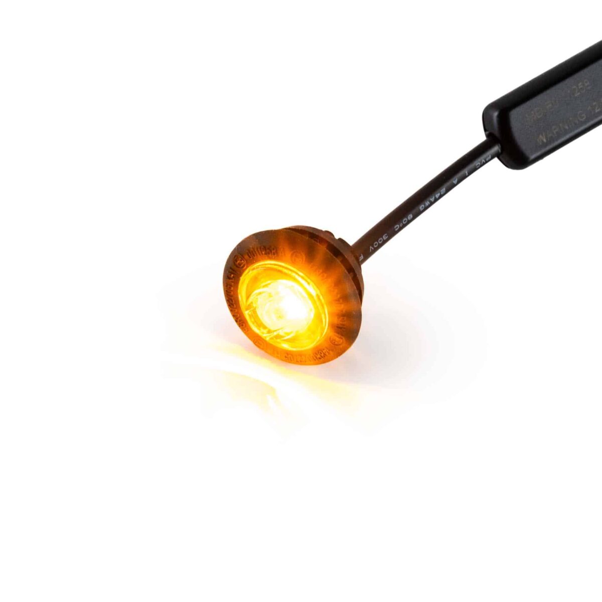 LED Begrenzungsleuchte amber 12-24v 25cm Kabel – Bild 7