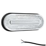 LED Positionsleuchte weiß | 12-24v | 50cm Kabel | M10MV-700W
