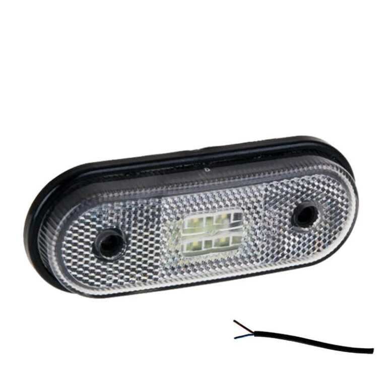 LED Positionsleuchte weiß | 12-24v | 50cm Kabel | MV-1400W