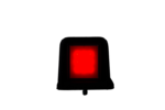 LED Oberlampe rot 12-24v, 30cm Kabel – Bild 5