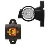 Rechts | LED Begrenzungsleuchte | kurzer Griff | 12-36v | 1.5mm². Stecker | M10BV-922RWA – Bild 2