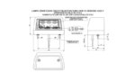 LED Kennzeichenbeleuchtung 12-24v | MK-2300 – Bild 2