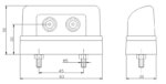 LED Kennzeichenbeleuchtung | 12-36v | M10KV-300RH – Bild 2