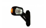 LED Begrenzungsleuchte rechts rot-weiß-amber 12-24v 50cm Kabel | MB-2732RWA – Bild 2